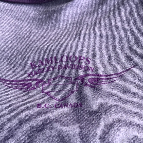 Purple Harley-Davidson T-shirt - Picture 4 of 6
